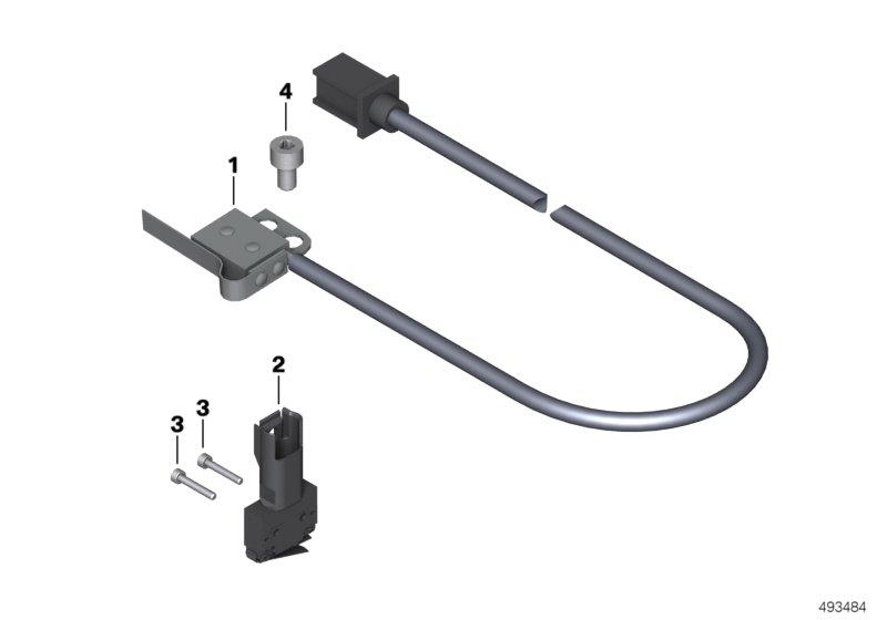 F850 GS replacement parts rear brake switch & misc Maintenance and