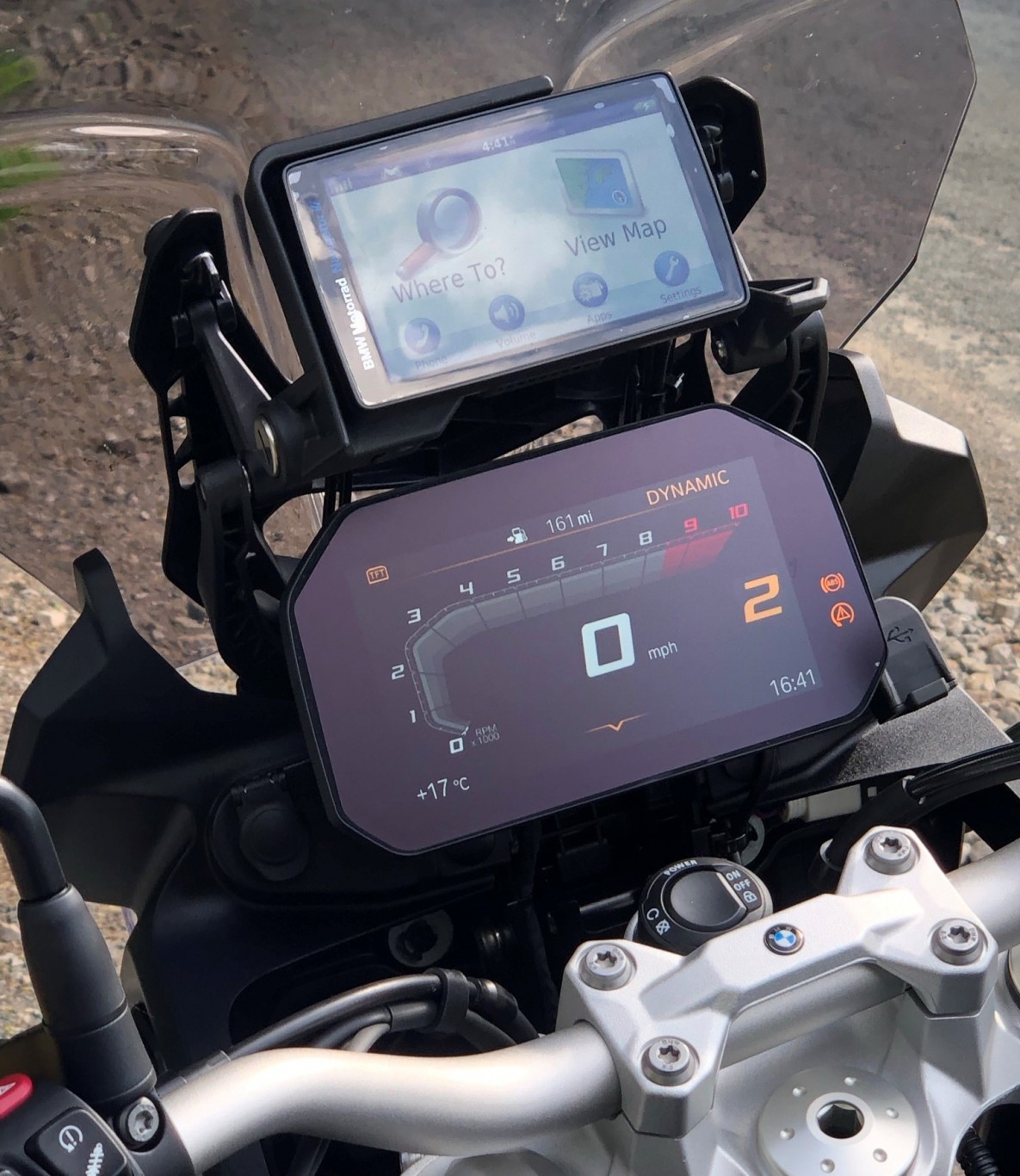 tft display as on the f 850 gs navigation system factory